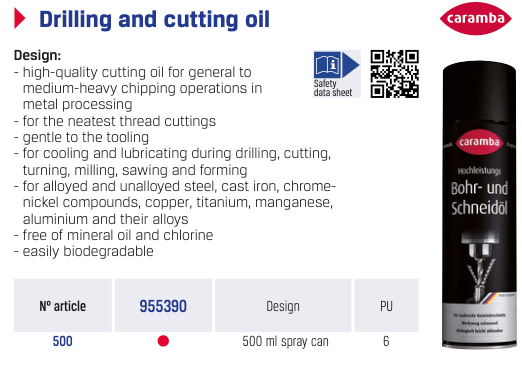 Υγρό Κοπής σε σπρευ - 500ml - κολαούζων