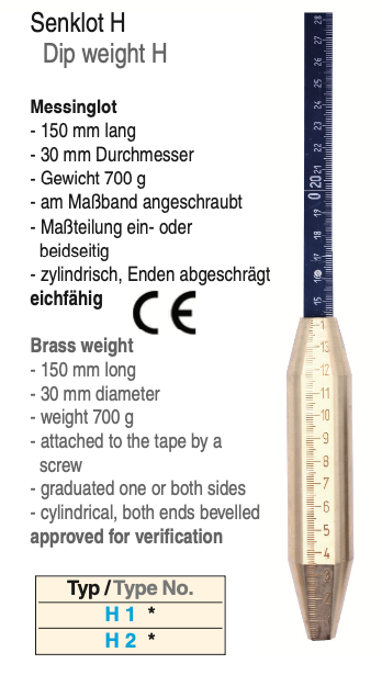 M Stainless Steel Weight 103 x 45 mm 1200g