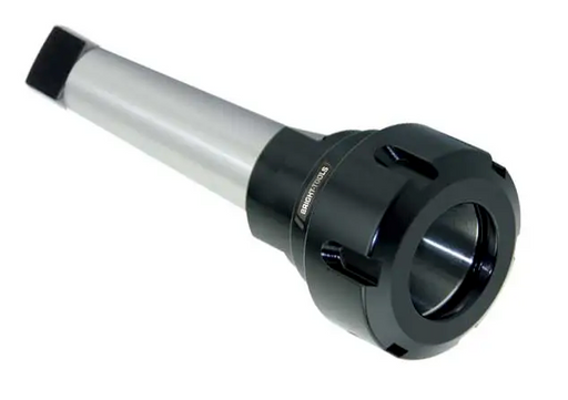 Κώνος Morse Bright με Collet ER τύπου Tang TER-BR-MT-TANG, μαύρος, με κυλινδρικό στέλεχος και εξάγωνη κεφαλή