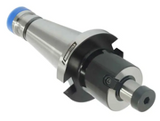 Κώνος ISO Bright TFM-BR-NT για φρεζοκεφαλή, με μεταλλική κατασκευή και μπλε προστατευτικό καπάκι