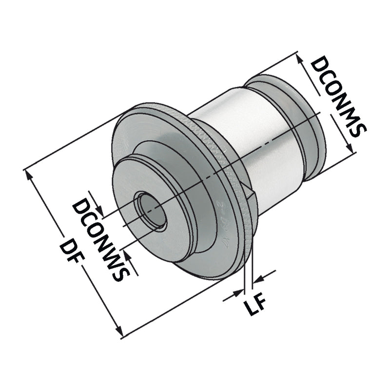 Τεχνικά χαρακτηριστικά TC Adaptors - Collet Αντάπτορες ταχείας αλλαγής της Kemmler για κολαούζα, ΧΩΡΙΣ συμπλέκτη ασφαλείας (σελ. 1)