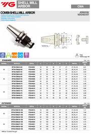 Κώνος Φρεζοκεφαλής BT Combi Shell MAS 403 G6.3 15,000 RPM Yg