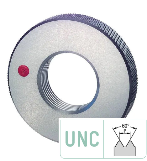 UNC -  Ελεγκτήρες Σπειρωμάτων Δαχτυλίδια - Ανοχή 2A