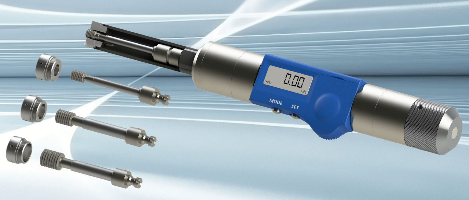 MultiCheck main unit for thread depth and tolerance inspection