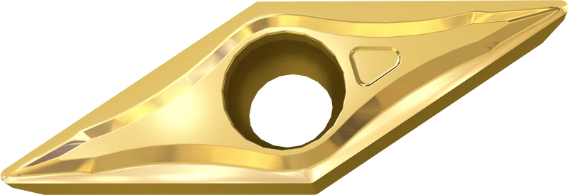 VCMT1604**-UF Inserts for Steels - Finishing