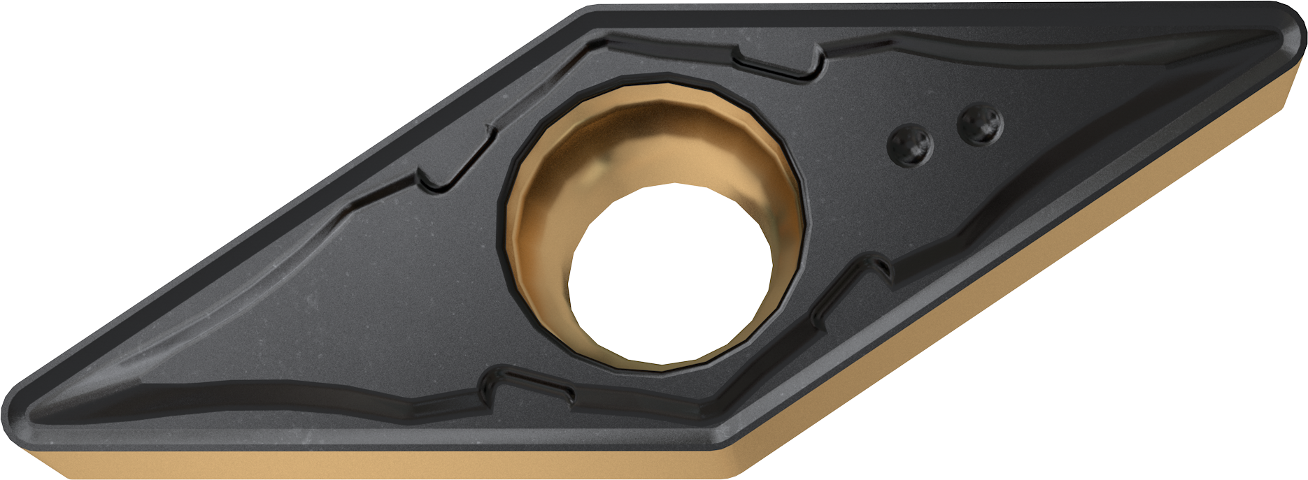 Πλακίδια VCMT1604**-UG για Ατσάλια - Γενική Κατεργασία