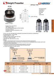 Μηδενιστής Φρέζας Zero Setter Vertex
