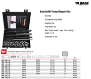 Σετ Επιδιόρθωσης Σπειρωμάτων BSF Ιντσες Αγγλικό Ψιλόπασο Baer