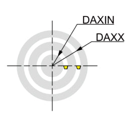 YG Grooving Face Lathe Handle for Slitting and Grooving Inserts TD--