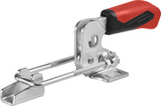 Σφιγκτήρας Amf Hook Type Toggle 299770 με κόκκινη-μαύρη λαβή και μεταλλικό άγκιστρο σύσφιξης με βίδα ρύθμισης