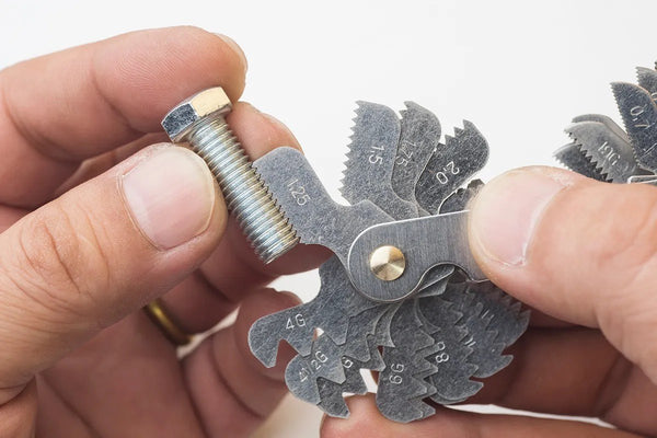 How to identify the thread on an old bolt