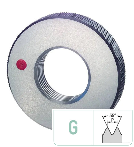 G - Ελεγκτήρες Σπειρωμάτων Δαχτυλίδια GAS - PIPE - Σωλήνων