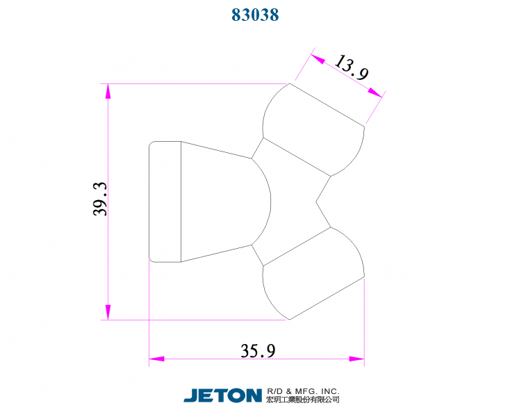 3/8" Link for 3/8" System