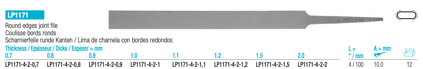 Λίμα Ακριβείας Πλατιά με Ράδιο