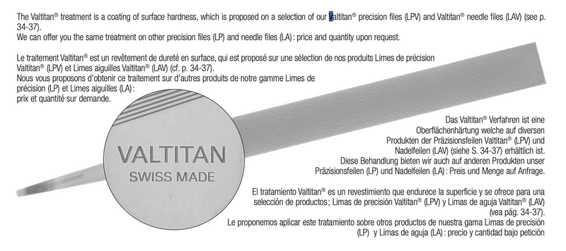 Λίμα Μηχανουργική Μπαρετα Premium VALTITAN