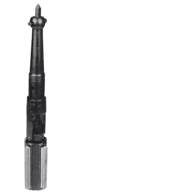 Κεφαλή honing Honingtec HBS38 κατακόρυφη με αυτόματη διαστολή Ø38-56 mm, μαύρο σώμα με πέτρες honing στη βάση