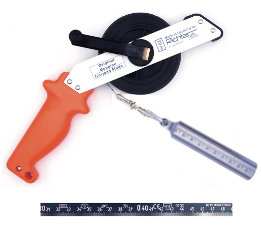 Tank Measuring Tape INOX - Class S - Light Frame (Without Weight)