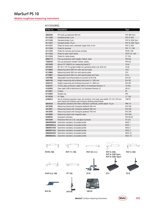 ISR-C300 - Roughness tester with connection to computer or mobile and touchscreen