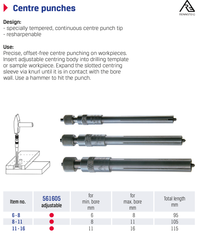 Μηχανουργική Πόντα Rennsteig