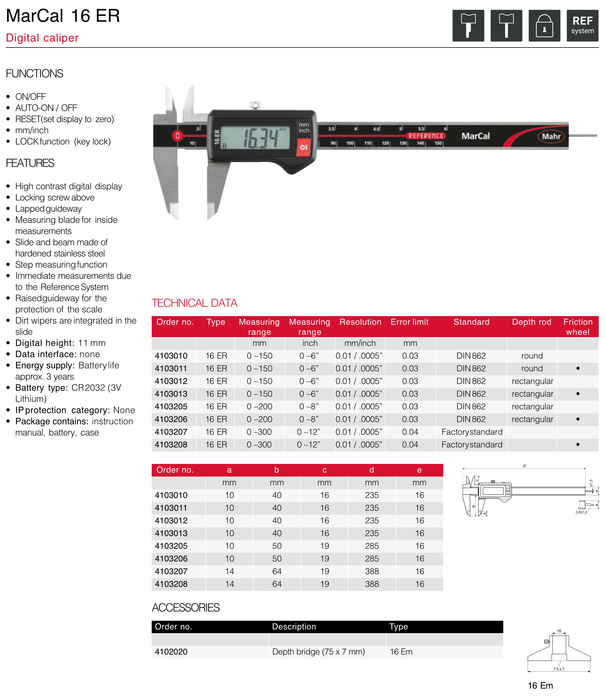 Digital Caliper