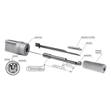 Mandrel Honing Ø3-18 mm μακρυες τρυπες