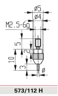 Tips for Dial Indicator Carbide