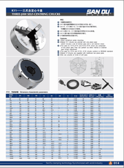Datasheet - Τσόκ Τόρνου με 3 Σφιγκτήρες (Πατούρα)