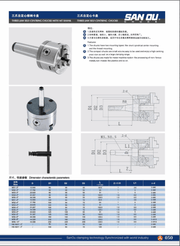Datasheet - Τσόκ 3 Σιαγόνων με Κώνο Morse / R8