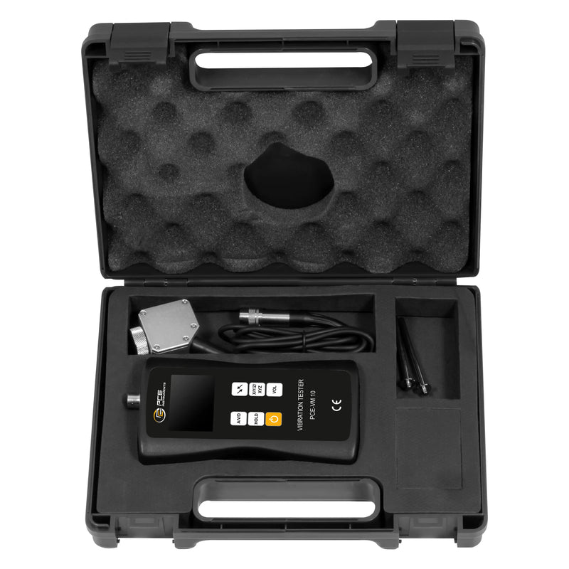 3-Axis Vibration Meter for Machine Inspection and Maintenance