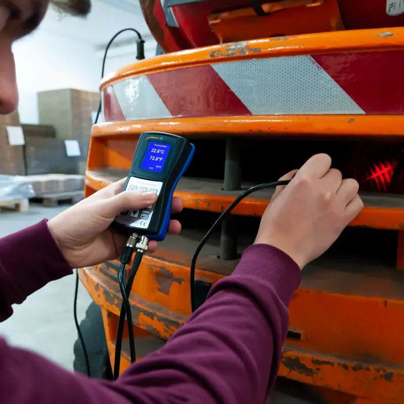 Mετρητης Δόνησης / FFT / Μαγνητικός / Μπαταρία Λιθίου Pce