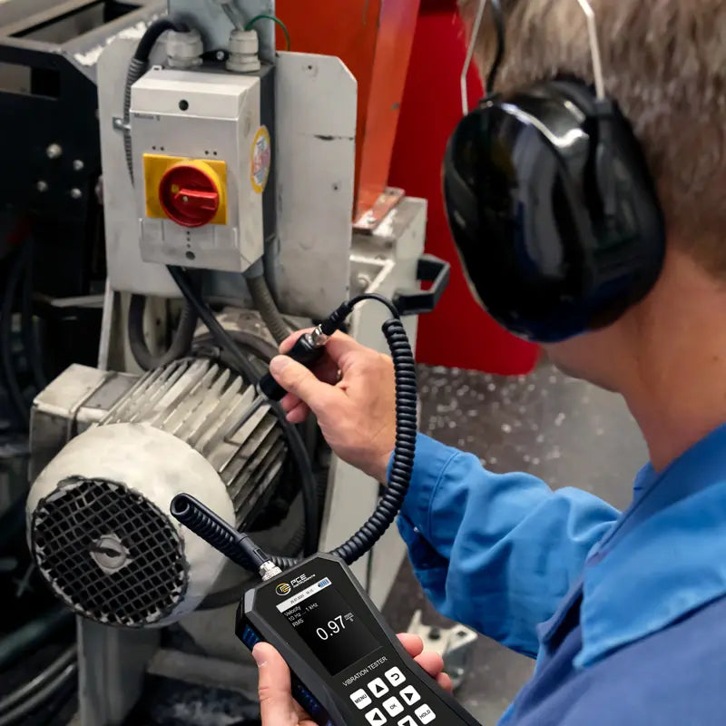 Mετρητής Δόνησης / Βελόνας / Ακουστικα / Mπαταρία Λιθίου Pce