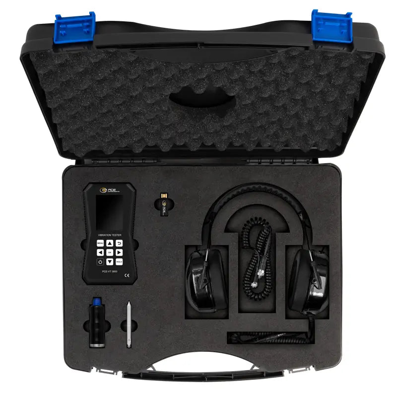 Mετρητής Δόνησης / Βελόνας / Ακουστικα / Mπαταρία Λιθίου Pce