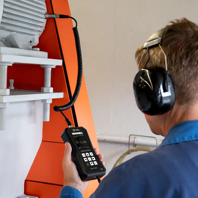 Mετρητής Δόνησης / FFT / Μαγνητικός / Ακουστικα / Mπαταρία Λιθίου Pce