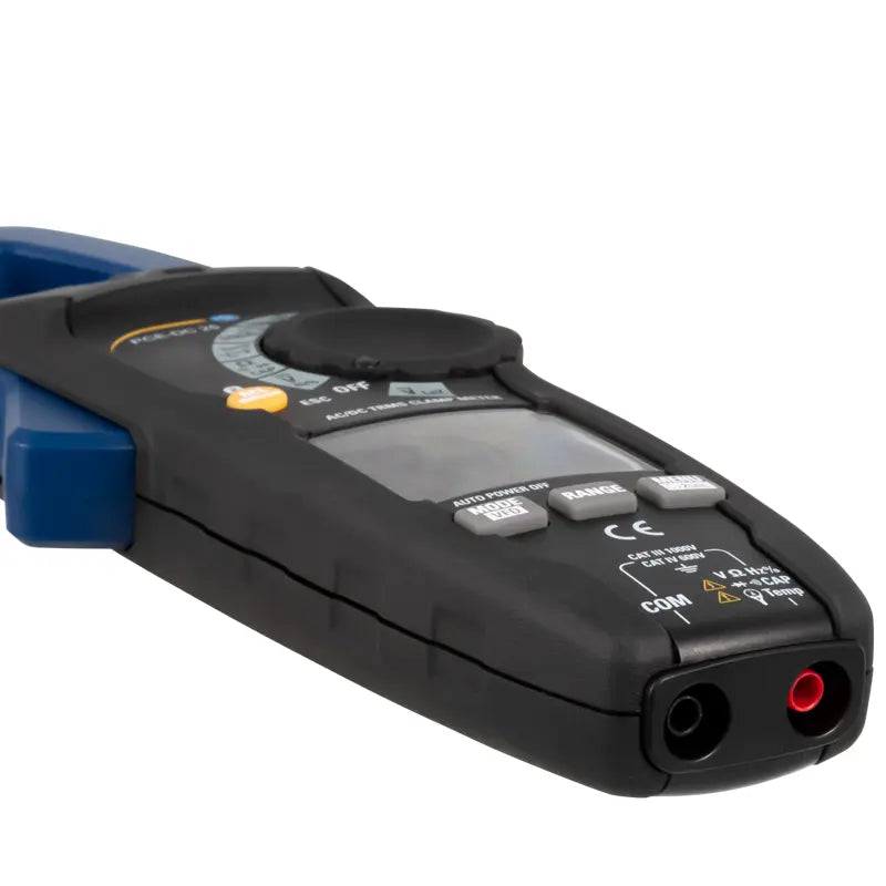 Αμπεροτσιμπίδα AC/DC με Bluetooth PCE Instruments PCE-DC 25 – Μέτρηση έως 1000 A / 1000 V, συνέχειας, θερμοκρασίας & NCV