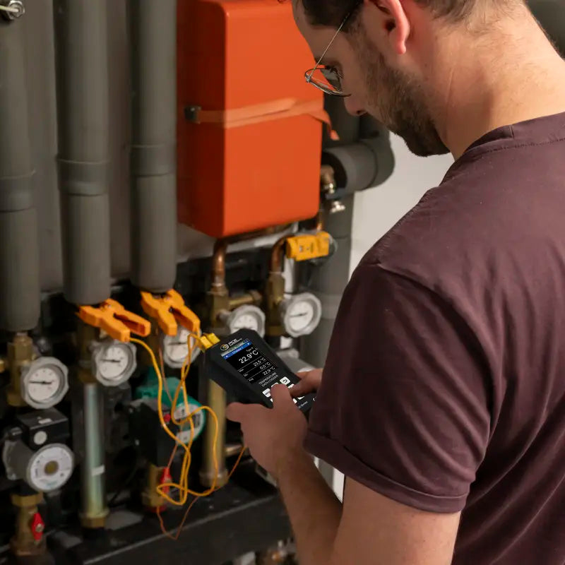 Θερμόμετρο Επαφής - 4 θερμοστοιχείων K, J, S, R, E, T, N, B Pce