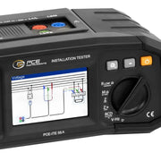 Μετρητής μόνωσης PCE Instruments PCE-ITE 55A με έγχρωμη οθόνη και περιστροφικό επιλογέα λειτουργιών
