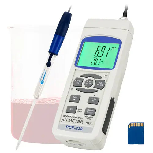 PCE-228LIQ - Πεχάμετρο - Μετρητης pH για Μπύρα, Αίμα, Γάλα