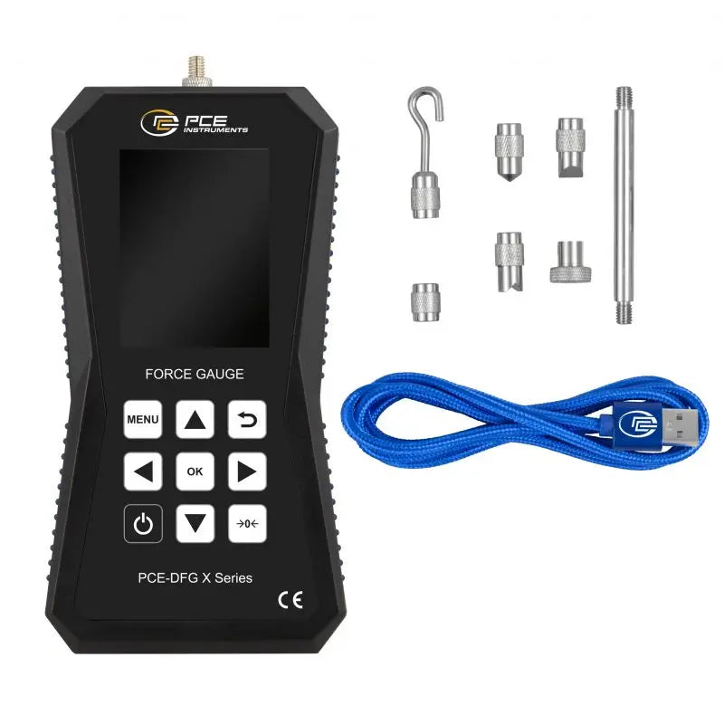 Digital Tension-Compression Dynamometer (Newtonmeter Push-Pull) 5...1000N