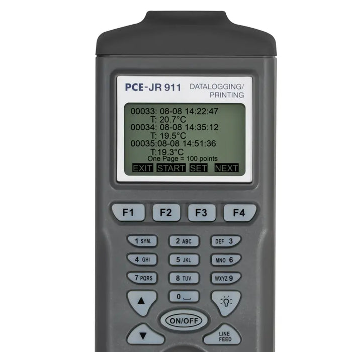 PCE-JR 911 - Θερμόμετρο Υπερύθρων Laser έως 500°C