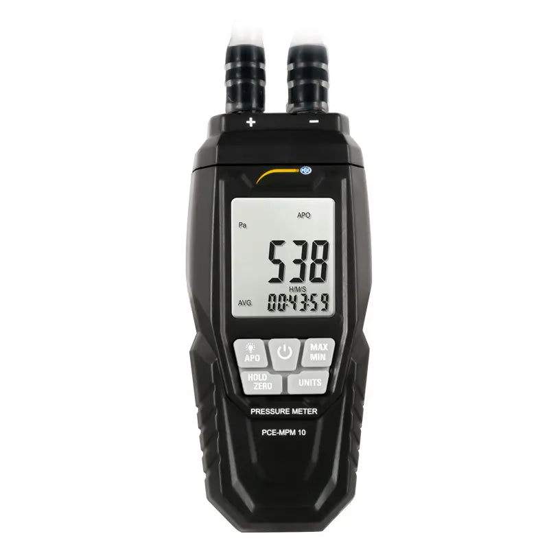Ψηφιακό Διαφορικό Μανόμετρο Αερίων ±0.05bar Pce