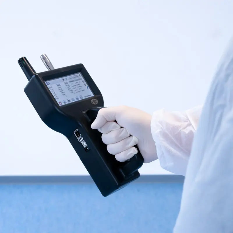 Μετρητής Σκόνης 0.5-25 μm Factory calibrated at 0.5, 0.7, 1.0, 3.0, 5.0, 10.0 μm Pce