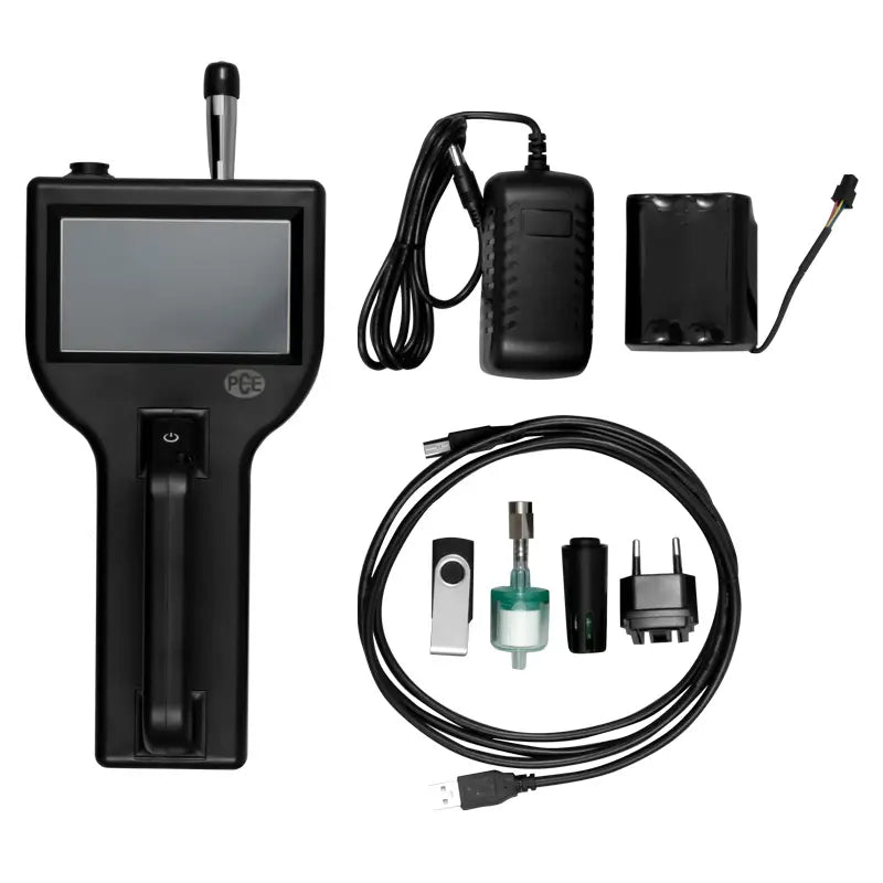 Μετρητής Σκόνης 0.3-25 μm - Datalogger - Factory calibrated at 0.3, 0.5, 5.0 μm variable binning Pce