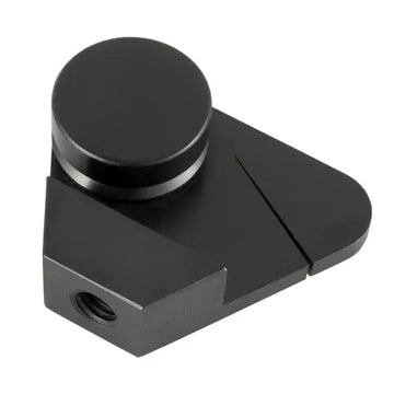 PCE Instruments PCE-SJJ06 force gauge clamp, black metal base with round knob and thread