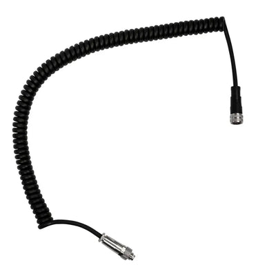 Σπιράλ καλώδιο 1,5 m PCE Instruments PCE-VT 3xxx CABLE με μεταλλικούς συνδέσμους, μαύρο