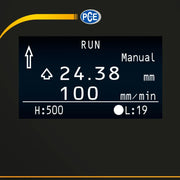 Κάθετη Μηχανοκίνητη Βάση Δυναμόμετρου 500 Ν Pce