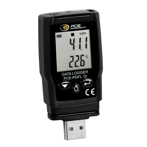 PCE-PDFL 10 - Υγρασιόμετρο - Θερμόμετρο Χώρου - Βαρόμετρο