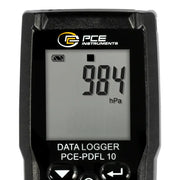 Data logger PCE Instruments PCE-PDFL 10 με οθόνη LCD και πλήκτρα, ένδειξη πίεσης 984 hPa