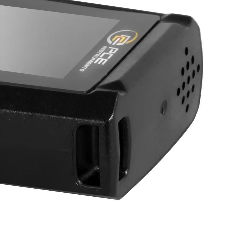 PCE Instruments PCE-PDFL 10 υγροθερμόμετρο datalogger, μαύρο με οθόνη και πλαϊνές οπές αισθητήρα