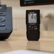 Datalogger βαρομέτρου PCE Instruments PCE-PDFL 10, μαύρο, με ψηφιακή οθόνη ένδειξης hPa και πλήκτρα χειρισμού