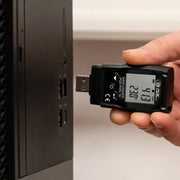 Καταγραφικό υγρασίας/θερμοκρασίας PCE Instruments PCE-PDFL 10 με οθόνη, συνδεδεμένο σε θύρα USB υπολογιστή